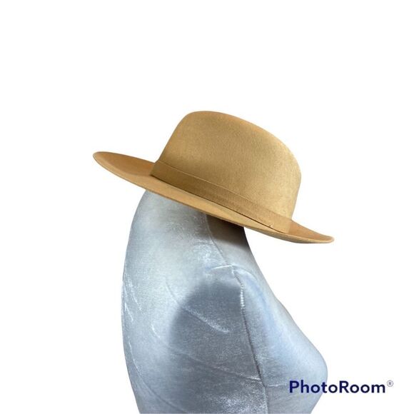 Vintage Adolfo II Fedora Style Wool Hat with Feathers and Hat Band - Picture 8 of 13